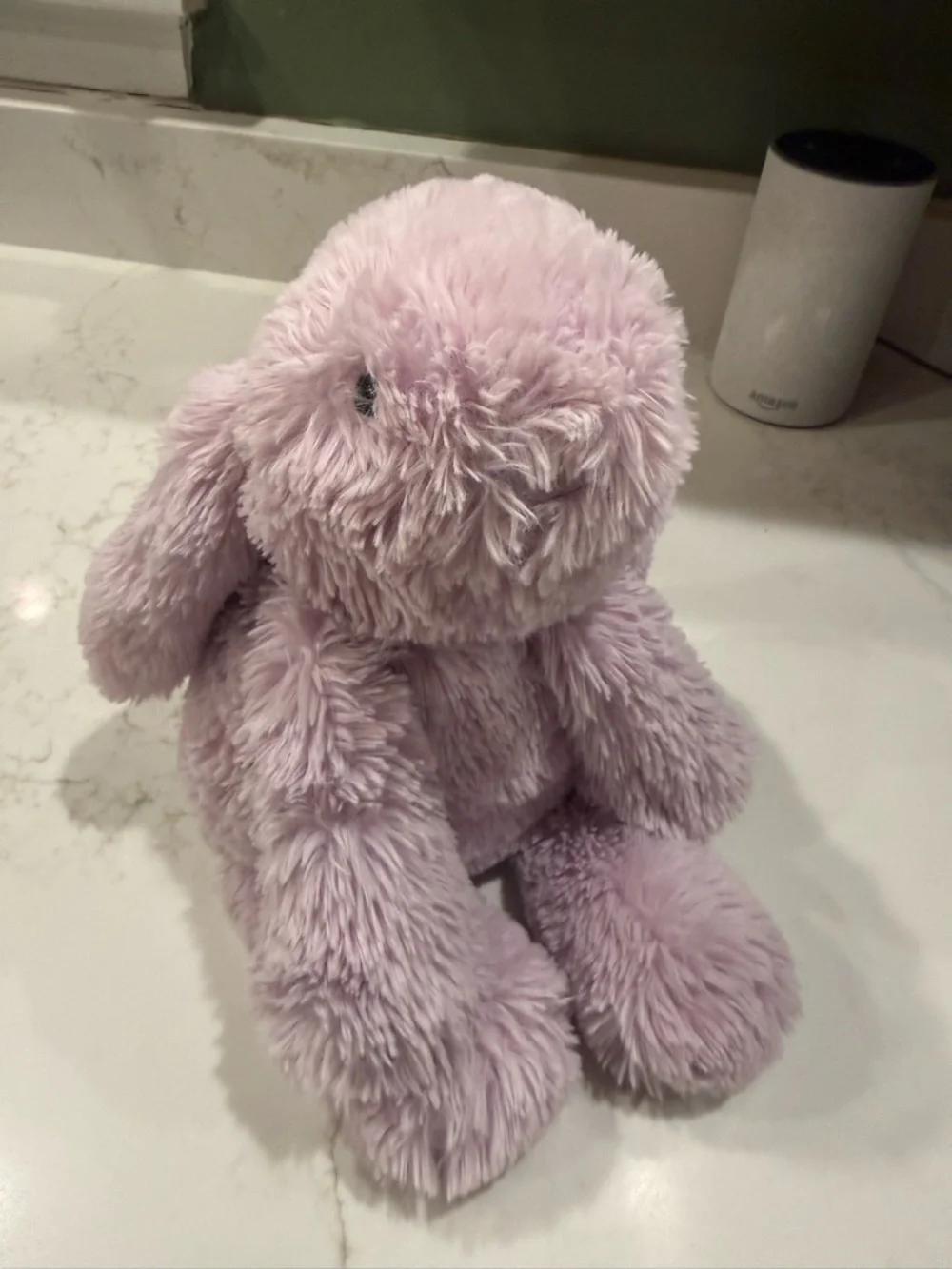 Jellycat Lilac Plush Bunny with Cream Accents - Picture 2 of 4
